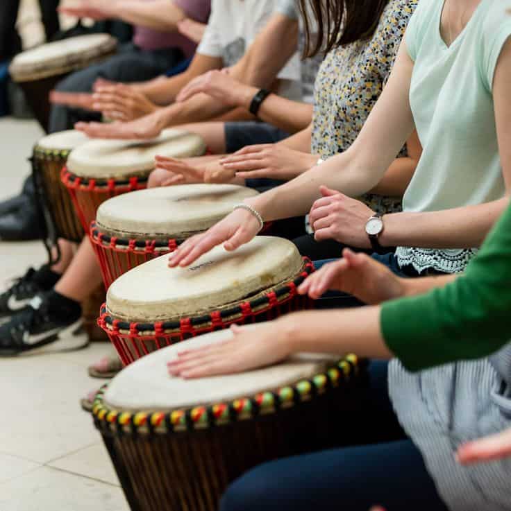 drum circle activity
