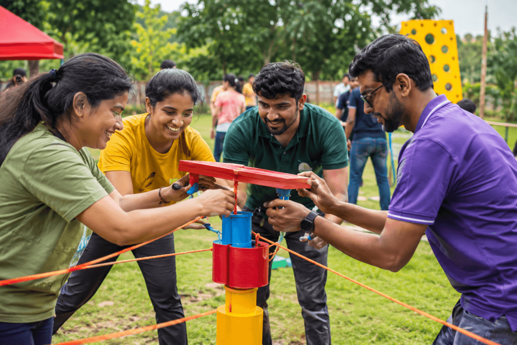 Offsite team building activities Pune