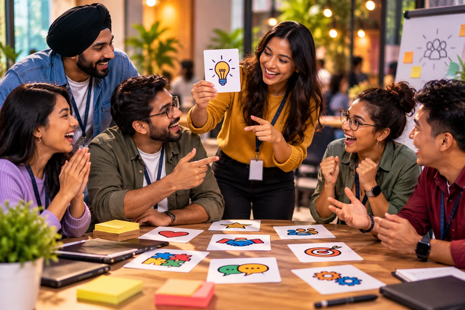 Corporate mentalism activity for employee engagement