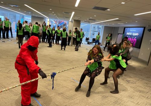 squid game team building ninja